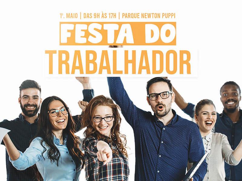 Festa do Trabalhador será no Parque Newton Puppi 