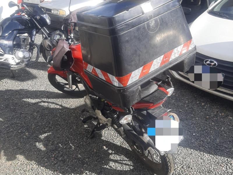 Indivíduo tenta fugir da GMCL na BR-277 e é preso já em São Luiz do Purunã com moto furtada