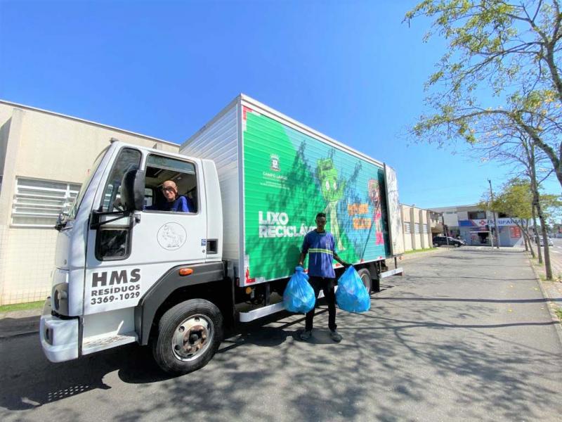 A partir de fevereiro inicia a nova setorização da coleta de lixo reciclável em Campo Largo