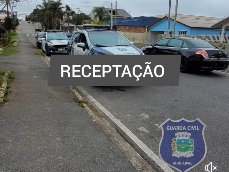 Guarda Civil Municipal de Campina Grande recupera carro roubado em Campo Largo 