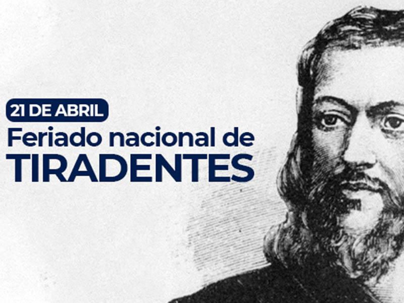 Nesta sexta-feira (21) feriado nacional de Tiradentes, não haverá expediente na Prefeitura de Campo Largo