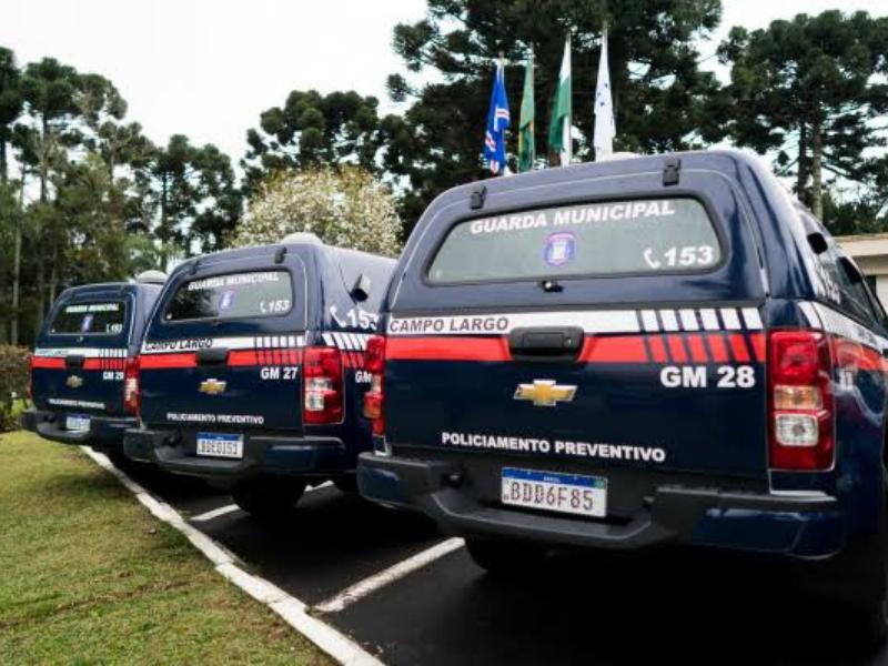 Indivíduo acusado de roubo a um casal é preso pela Guarda Municipal de Campo Largo