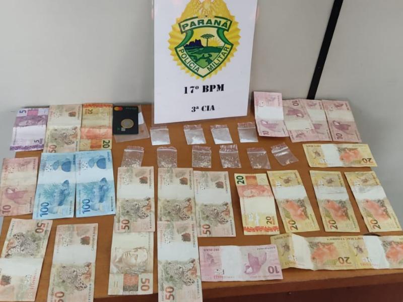 Suspeito de tráfico de drogas é preso pela Polícia Militar no Distrito da Ferraria 