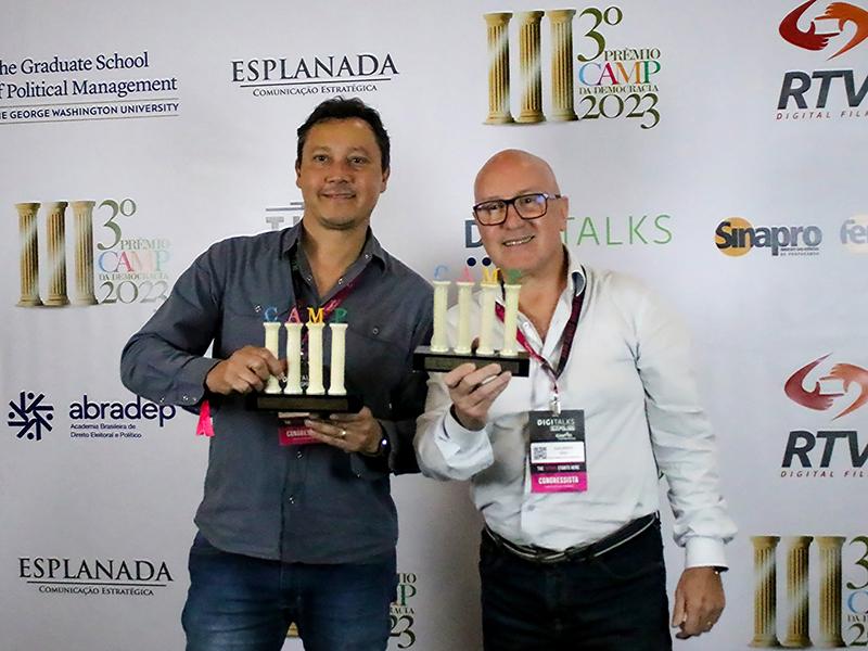 Agência Trade conquista 3 troféus no maior prêmio do marketing político brasileiro.
