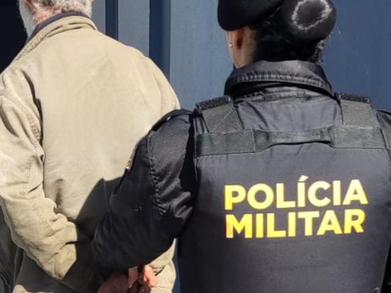 Policiais militares do Destacamento da Ferraria cumprem Mandado de Prisão 