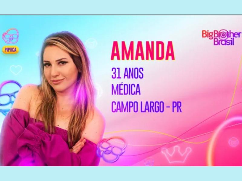 Médica moradora de Campo Largo integra o time Pipoca do BBB 23