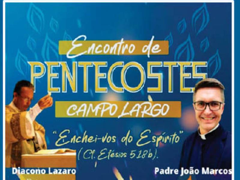 Encontro de Pentecostes será realizado neste domingo (28)