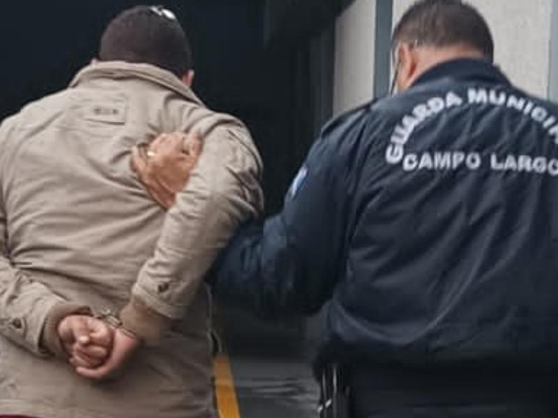GMCL prende homem com Mandado de Prisão por homicídio após entrar em Campo Largo com seu veículo 