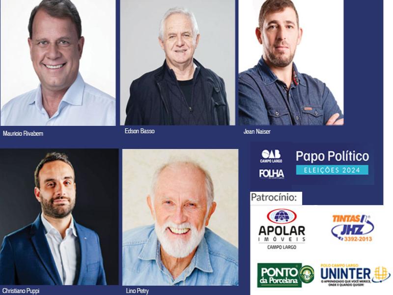 Candidatos apresentam propostas para os campo-larguenses com base em questionamentos de leitores e advogados da cidade