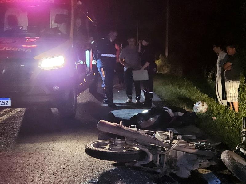 Motociclista perde a vida em acidente na Estrada de Bateias