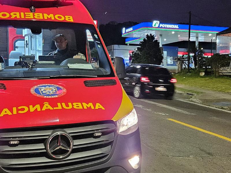 Dia agitado para os socorristas do SIATE de Campo Largo, que atendem várias ocorrências