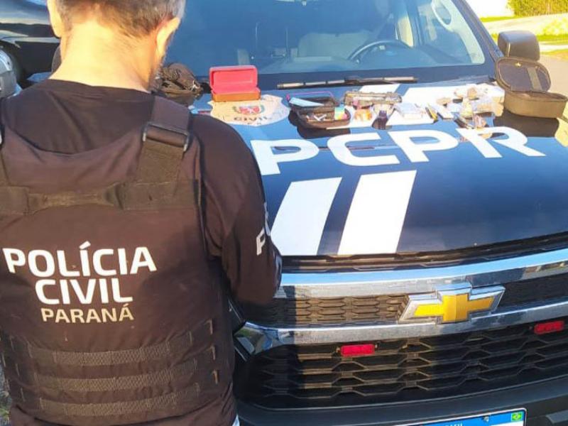 Mais de 200 policiais atuam em operação da PCPR contra o tráfico de drogas