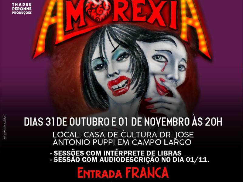 AmorexiA – Musical Tragicômico celebra 10 anos