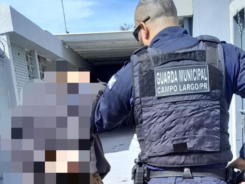 Procurado pela Justiça é preso pela GMCL no bairro Cercadinho em Campo Largo 