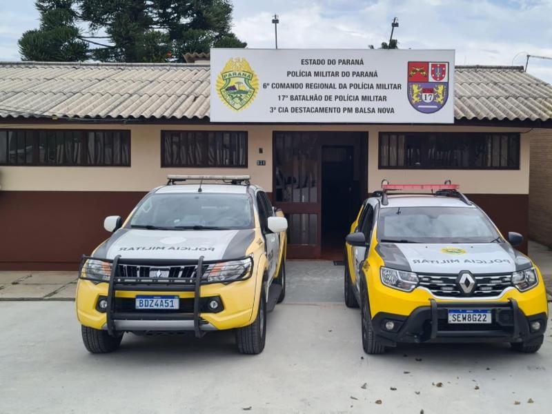 Policiais do Destacamento de Balsa Nova prendem indivíduo procurado pela Justiça por homicídio 