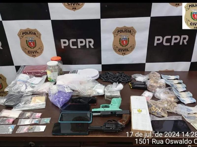 Operação da Polícia Civil prende 12 pessoas ligadas a crime de tráfico de drogas