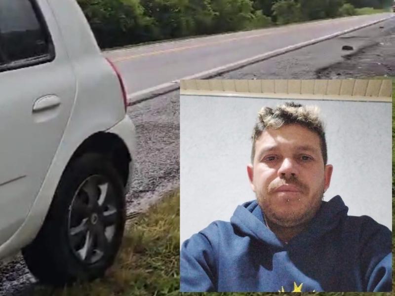Condutor de motocicleta perde a vida em forte colisão frontal no km 35 da PR-423 
