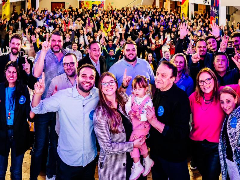 Em evento no Clube Polonês, Christiano Puppi lança pré-candidatura à Prefeitura de Campo Largo