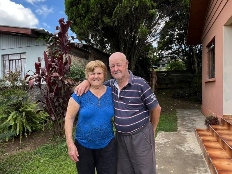 Família celebra 65 anos de casamento