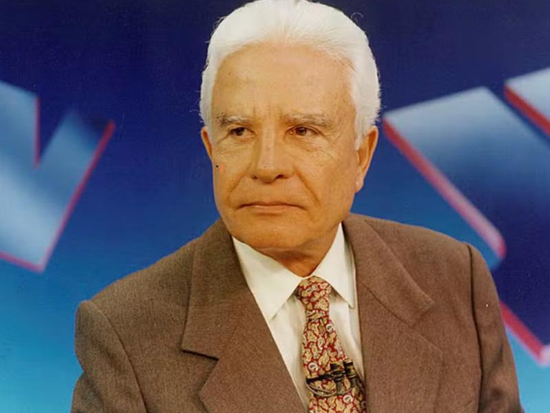 Morre o jornalista Cid Moreira, um dos rostos mais icônicos da televisão brasileira, aos 97 anos