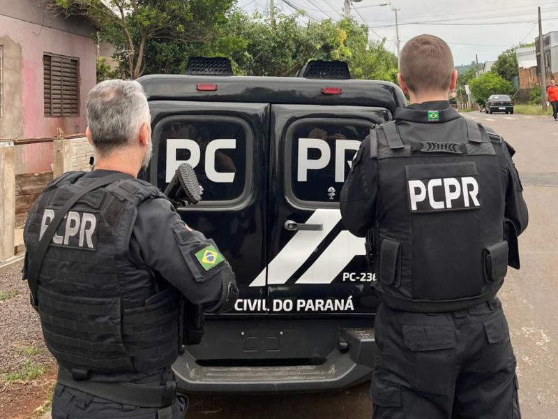 Polícia Civil prende suspeito por armazenar pornografia infantil e estupro de vulnerável em Campo Largo