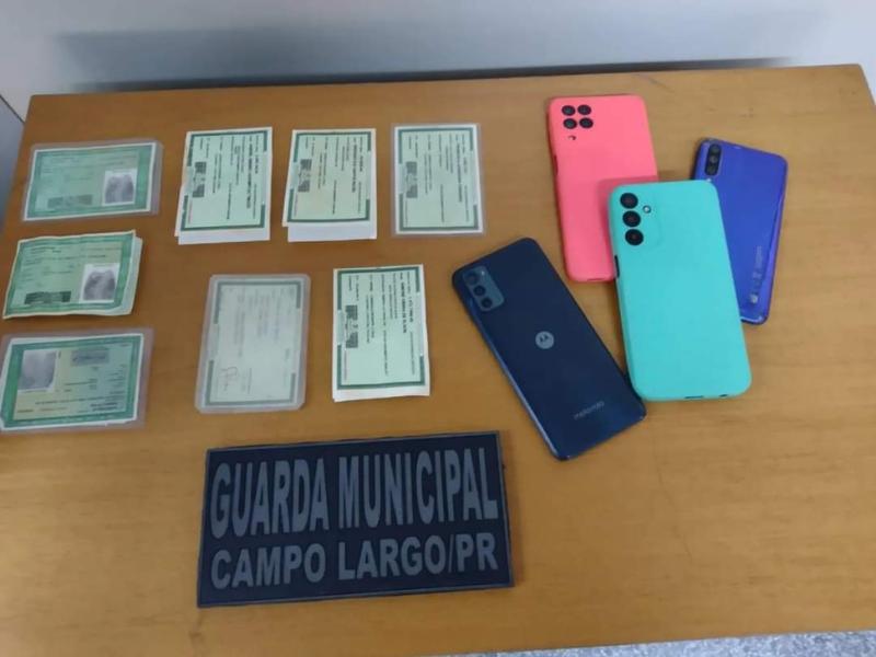 Guarda Municipal de Campo Largo prende três estelionatários com documentos falsos 