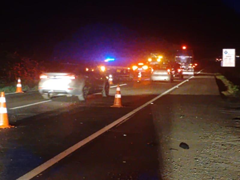 Motociclista morre em colisão entre moto e automóvel no km 131 da BR-277, em Campo Largo