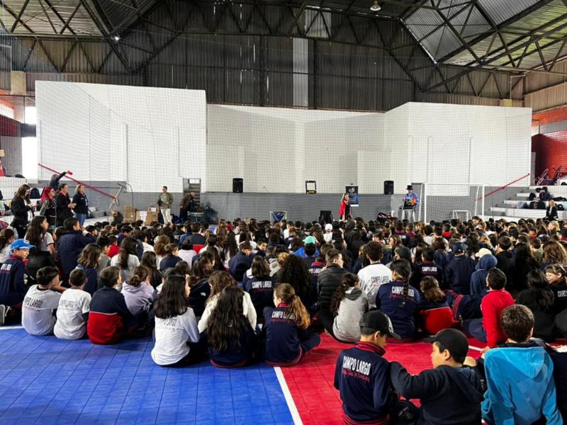 Evento prepara e inspira alunos do 5º ano antes da realização de avaliação nacional