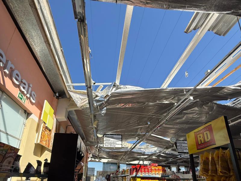 Temporal deixa rastro de destruição em Balsa Nova, com residências, instituições e comércios atingidos