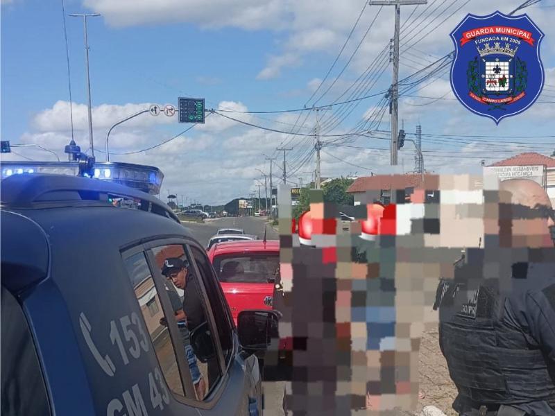 Guarda Municipal de Campo Largo prende homem com Mandado de Prisão por tráfico de drogas