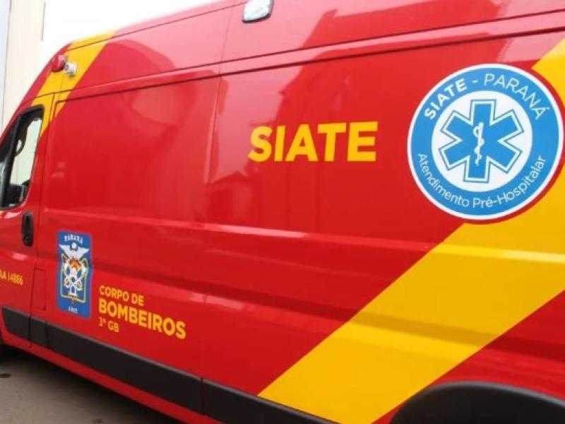 Corpo de Bombeiros atende acidentes no Distrito da Ferraria e no Centro em Campo Largo