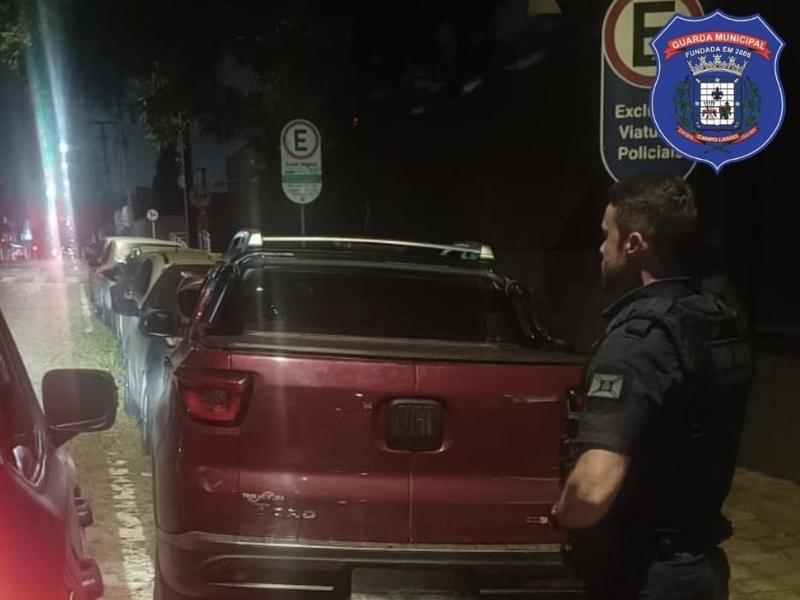 Guarda Municipal de Campo Largo recupera Fiat Toro roubado com o apoio do CIOSP 