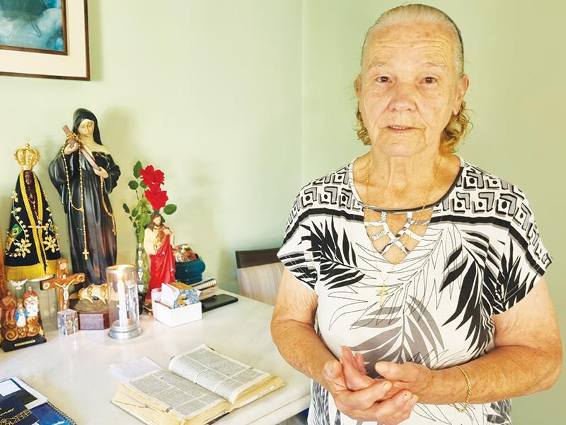 Dona Joana Barausse receberá material para benzimento na próxima Sexta-Feira Santa (18)