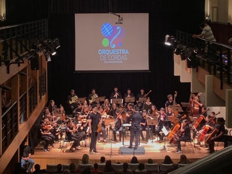 Casa da Cultura recebe novamente a Orquestra de Cordas Solidariedade nesta quinta-feira (13)