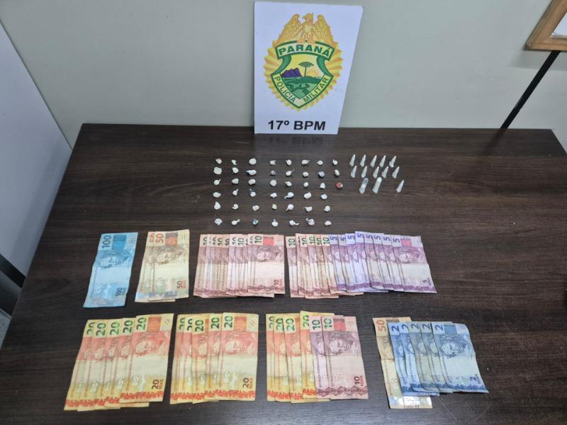 Homem é preso por tráfico de drogas durante operação policial em Campo Largo