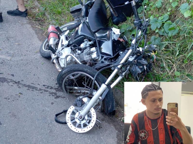 Motoboy vítima de acidente na Estrada da Ratada em Campo Largo morre no hospital
