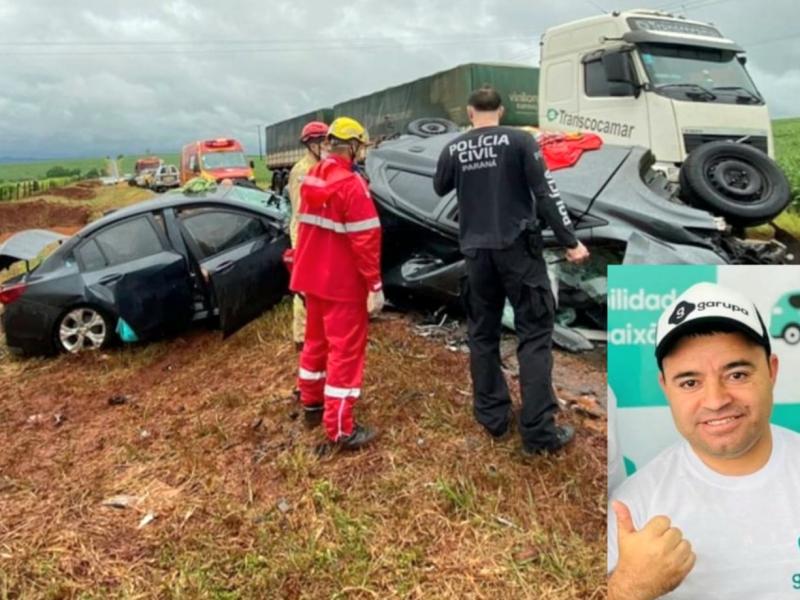 Motorista de Campo Largo morre em colisão frontal no interior do Estado