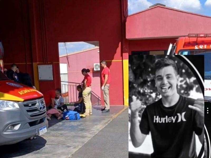 Jovem sofre parada cardiorrespiratória e morre mesmo após atendimento dos Bombeiros