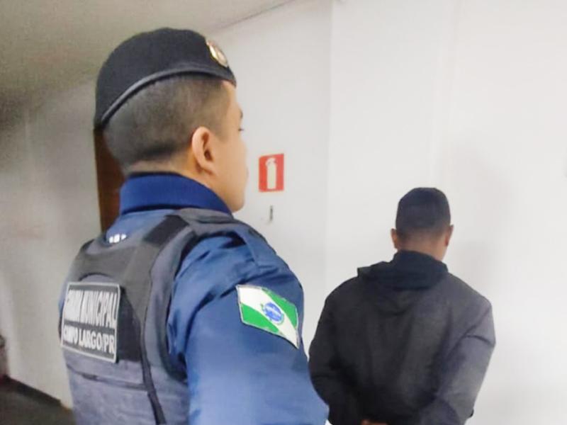Homem é preso por furto de fios e cabos em ação da Guarda Municipal