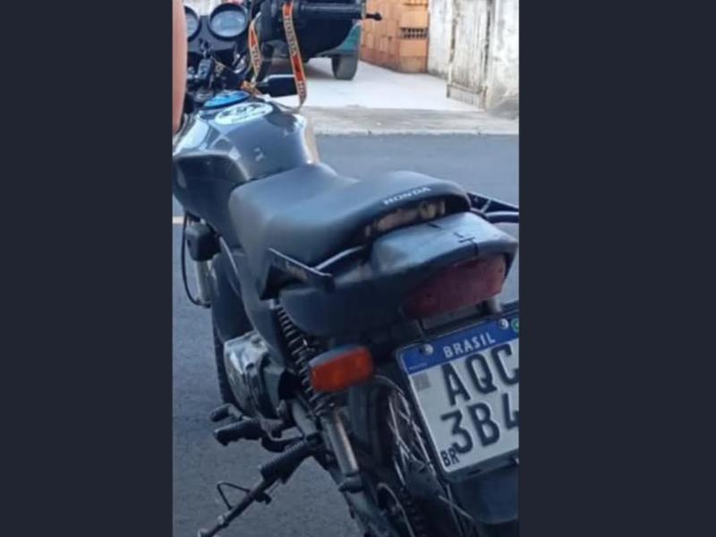 Cidadão tem motocicleta CG 125 furtada às margens da PR-423 na região do Itaqui 