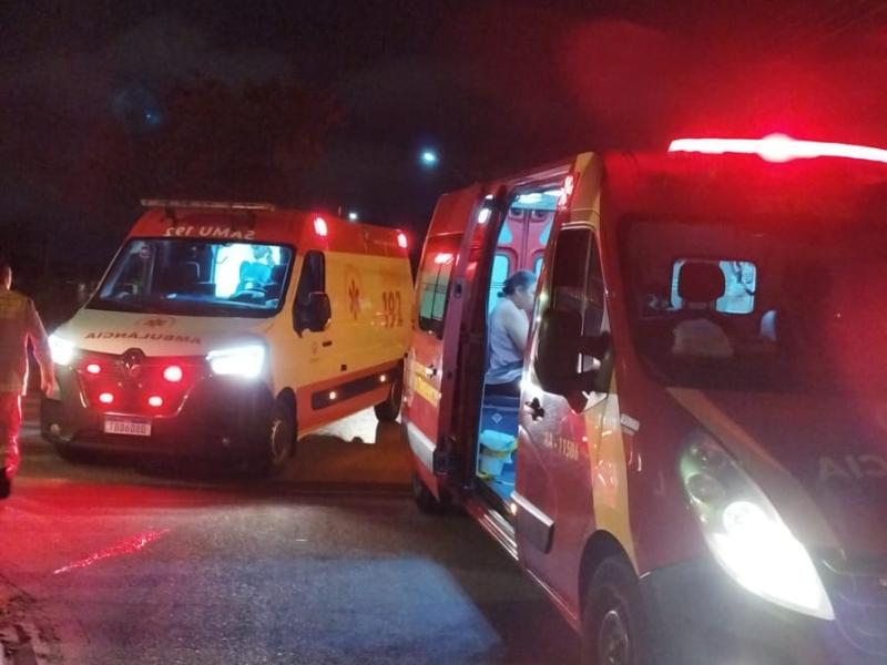 Casal de idosos é atropelado por Fiat Pálio no Jardim Social, em Campo Largo