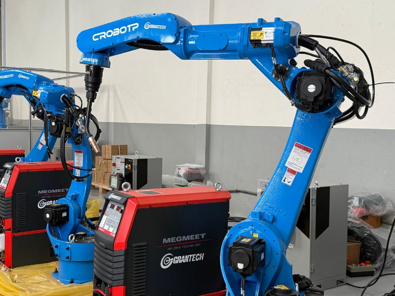 Indústria mais eficiente com soldagem robotizada é a proposta da Grantech na Induspar 2025