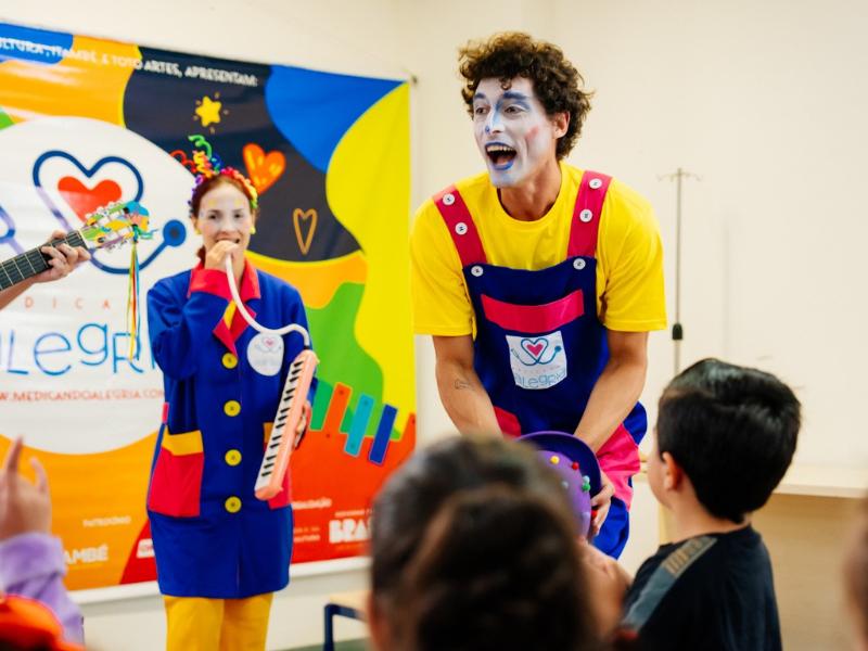 Esperança e sorrisos: ação social leva alegria a Hospital Infantil que atende todo o Paraná