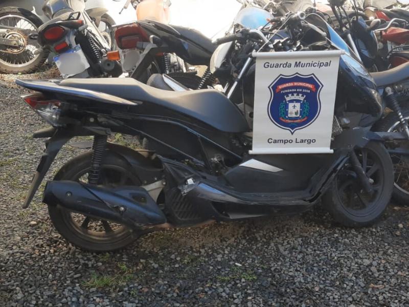 Guarda Municipal recupera motoneta com alerta de furto no bairro Ouro Verde