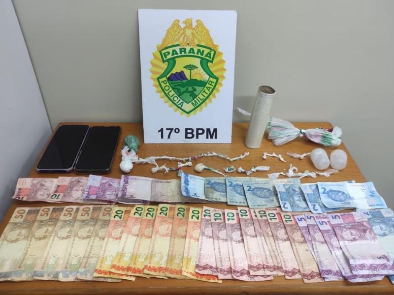 Drogas são apreendidas em ação da Polícia Militar no bairro Bom Jesus