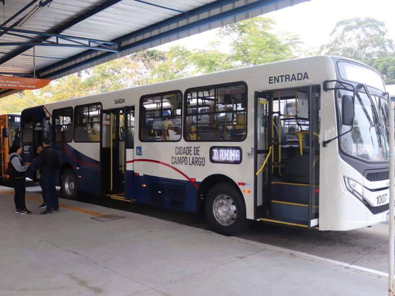 Troca de cartão do transporte começa em Campo Largo e usuários devem ficar atentos aos prazos