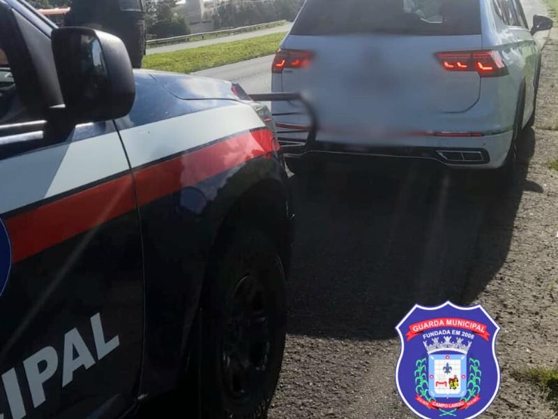 Ciosp detecta veículo com placa clonada e GM realiza abordagem na BR-277 