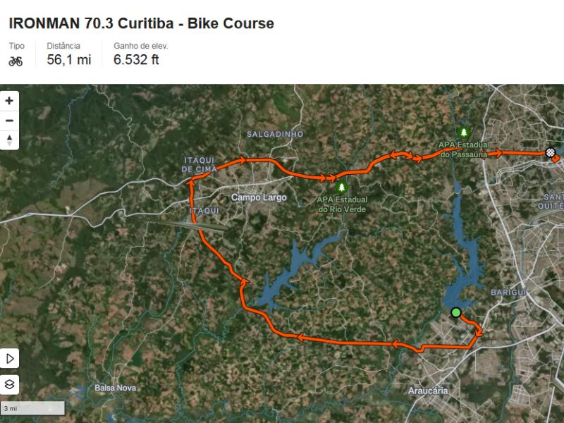 É oficial: Campo Largo receberá prova do Ironman 70.3 Curitiba e inscrições iniciam nesta quinta-feira (23)