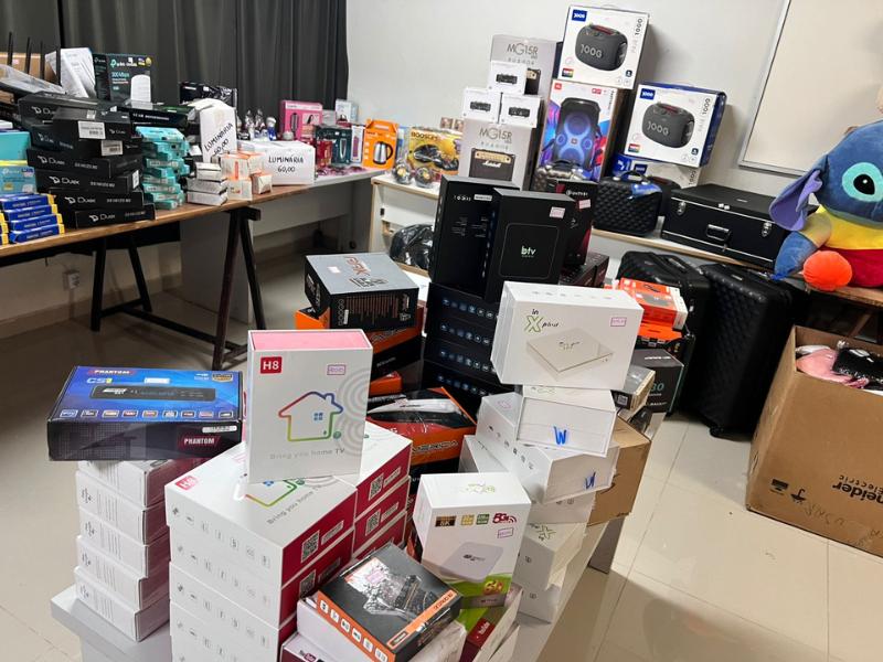  Provopar Estadual realiza dois dias de Mega Feirão de produtos aprendidos da Receita Federal
