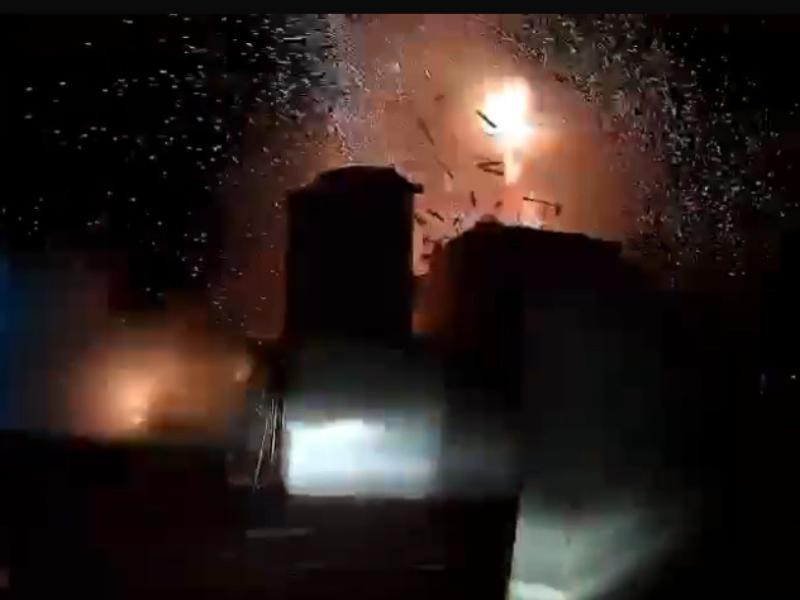 Grande explosão em fábrica de gás no Campo do Meio deixa uma vítima fatal